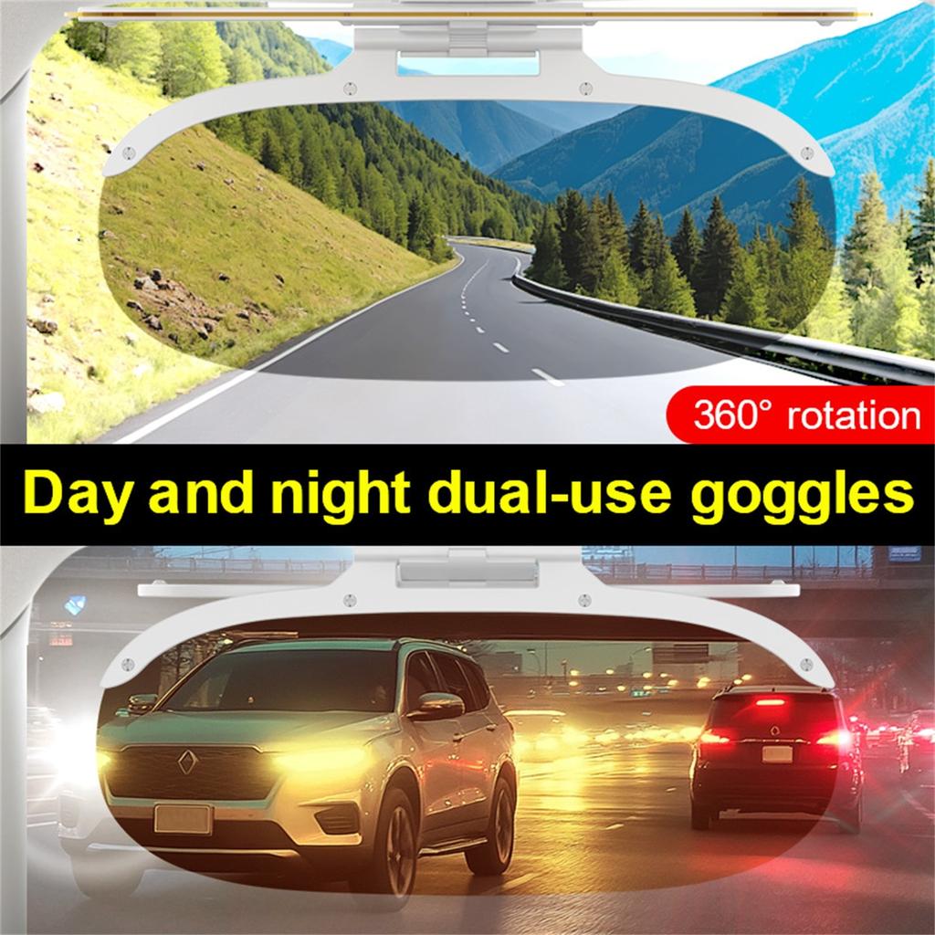 Автомобильные принадлежности Антибликовое зеркало Антиультрафиолетовое Отражающее солнечный свет Пластиковый Акриловый солнцезащитный козырек Коммерческий автомобиль Универсал Минивэн