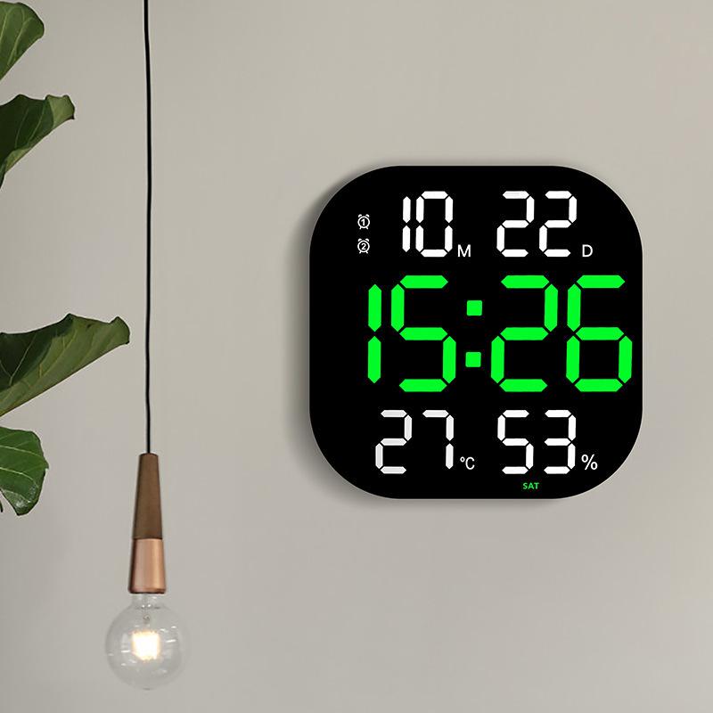 LED Acrylic Decorative Gym Wall Clock with Countdown Timer for Living Room
