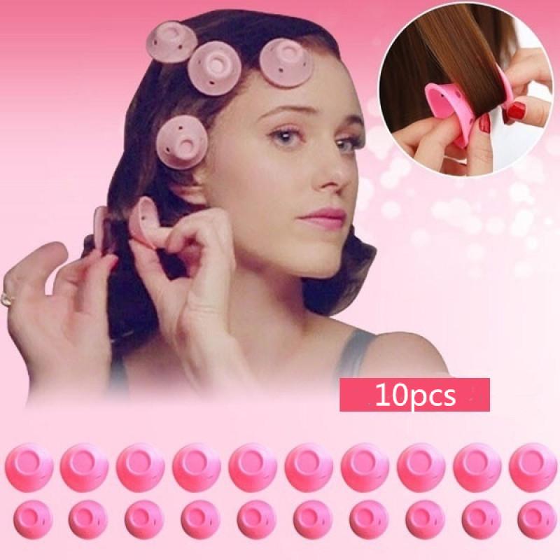 10 шт. мягкие силиконовые спиральные ролики грибные бигуди DIY волшебные бигуди инструменты для укладки волос
