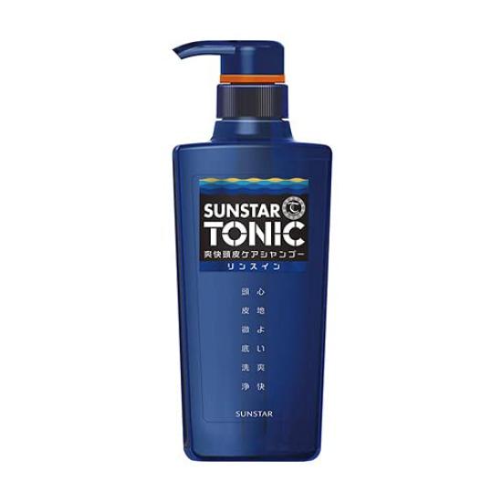SUNSTAR TONIC Шампунь и Освежающая Формула для Ухода за Кожей Головы Травяной Ополаскиватель для Втирания Запасной Блок, 900 мл, Без Силикона [Цитрусовый Аромат]