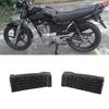 Пара резиновых передних педалей, подножек и упоров для ног для Yamaha YBR 125 (2020) и Yamaha Krypton 130 футов.