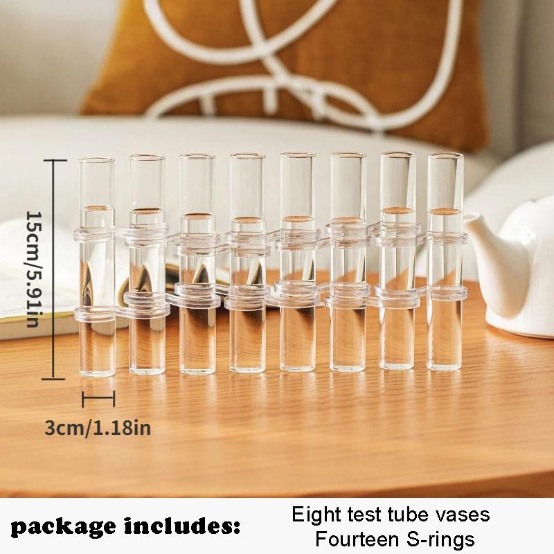 Ваза на петлях, ваза для водных растений, ваза для цветов, прозрачная стеклянная пробирка, подвесной держатель для цветов для домашнего декора