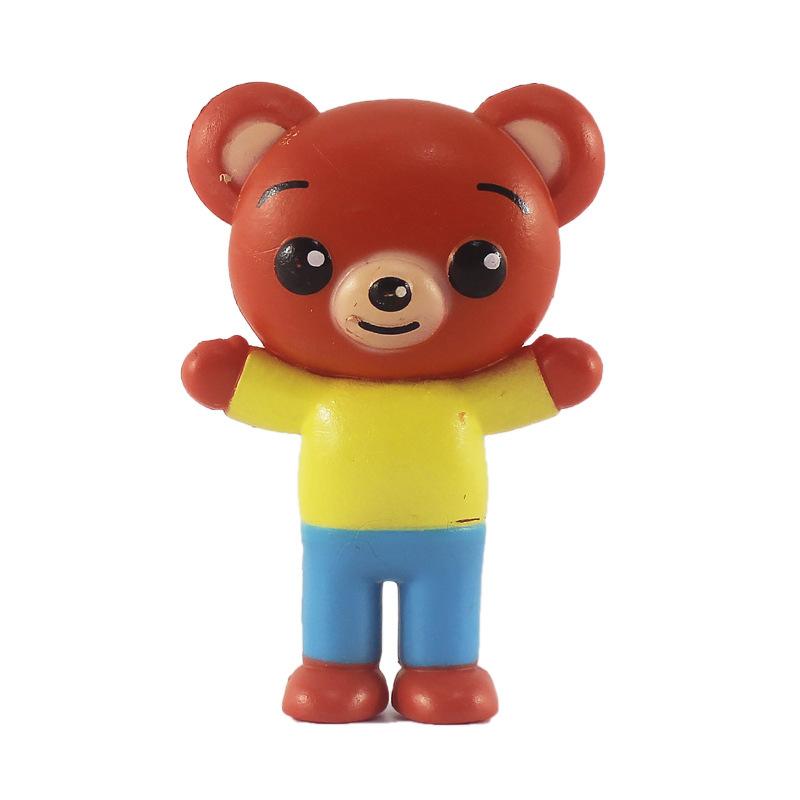 6 шт./компл. Милый клоун из плим-аниме, фигурка, игрушка, ПВХ, просвещение, образовательная модель, куклы для детей, подарочные украшения для стола