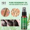 3pcs Rosemary Essential Oil Pure Natural Nourish scalp Essential Oil Anti-Hair Loss Hair Growth