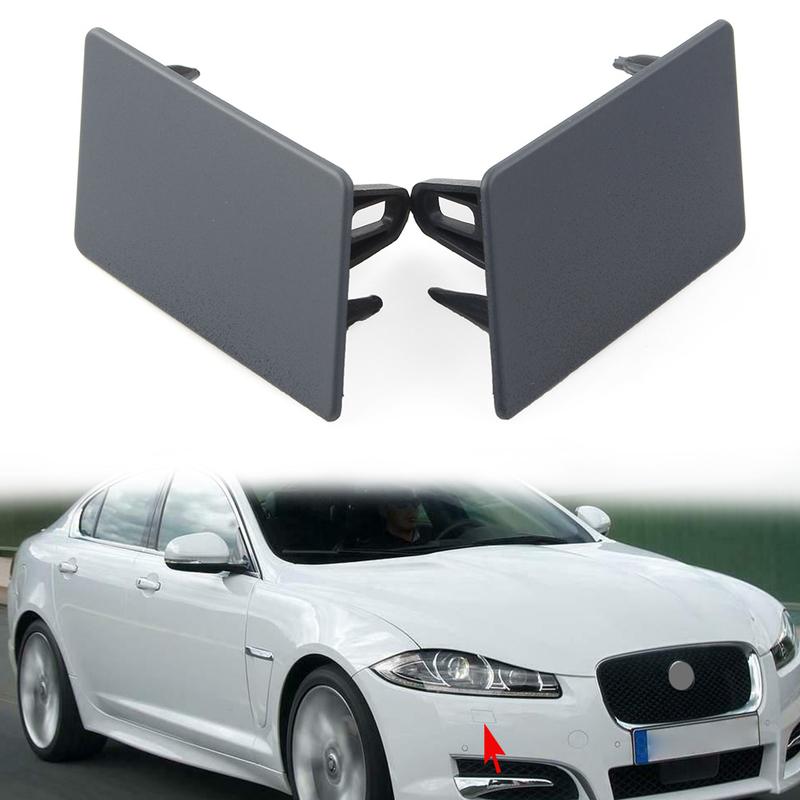 1Pcs Car Headlamp Washer Cover Cap For Jaguar XF X250 XFR XFR-S 2012 2013 2014 2015 C2Z16547 JA1049100 C2Z16548 JA1048100