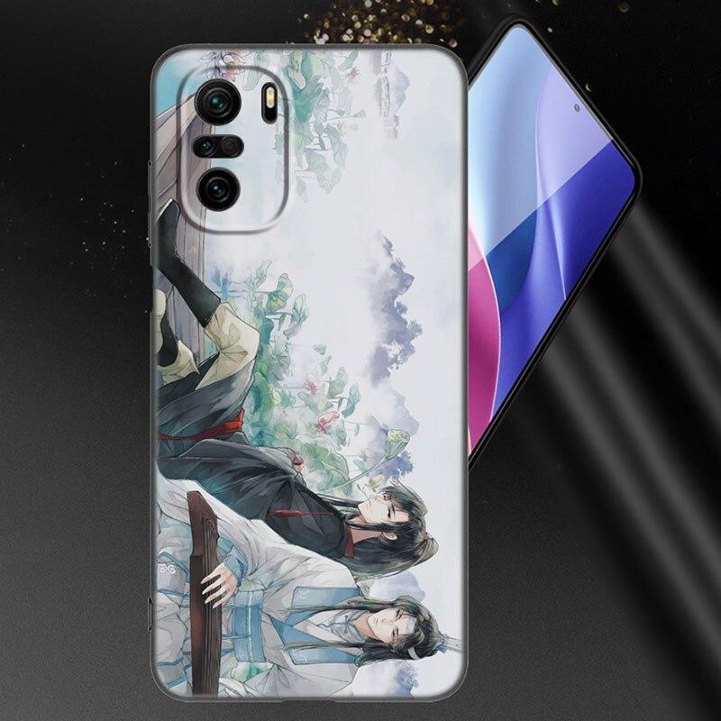 Anime Mo Dao Zu Shi Phone Case For Xiaomi Mi POCO X3 NFC GT M4 M3 12 11T 10T Pro A3 11 Lite NE 5G 12X 11i F3 Soft Black Cover