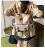 Tote bag women 2025 new large-capacity commuter backpack versatile ins messenger bag premium sense going out backpack
