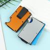 Минималистичный RFID-кошелек для женщин Ультратонкий Держатель для карт Надежный зажим для денег Идеально подходит для путешествий Деловых встреч