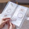 Transparent Jewelry Organizer Booklet Portable Dustproof Album Necklace Bracelet Ring Book Holder