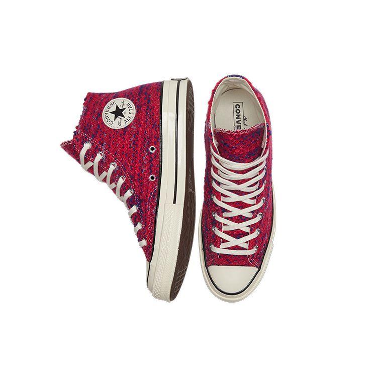 Converse Chuck 70 High Warm At Heart - Розовые кроссовки унисекс Court-Purple Egret 169245C