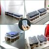 Clear 3Ml/10Ml 10-Slot Vial Storage Case Plastic Stackable Microtube Box Freezer Tube Container For Lab Diabetic Supplies