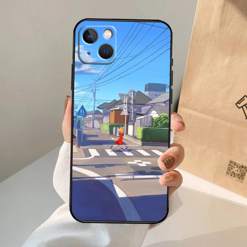 Чехол для телефона в стиле Манга Аниме для iPhone 17 Air 16 14 13 12 11 15 Pro Max 13 12 mini 15 16 Plus 16e Чехол Coque