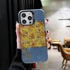 Ретро Джинсовый Рисунок Ударопрочный Чехол для Телефона для iPhone 18 17 Air 16 16E 15 Pro Max 14 Plus 13 Mini 12 Задняя Крышка Противоударный Fundas