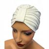 Turban Damski Emma Ecru Czapka Z Bambusa Z Elastanem Także Po Chemioterapii