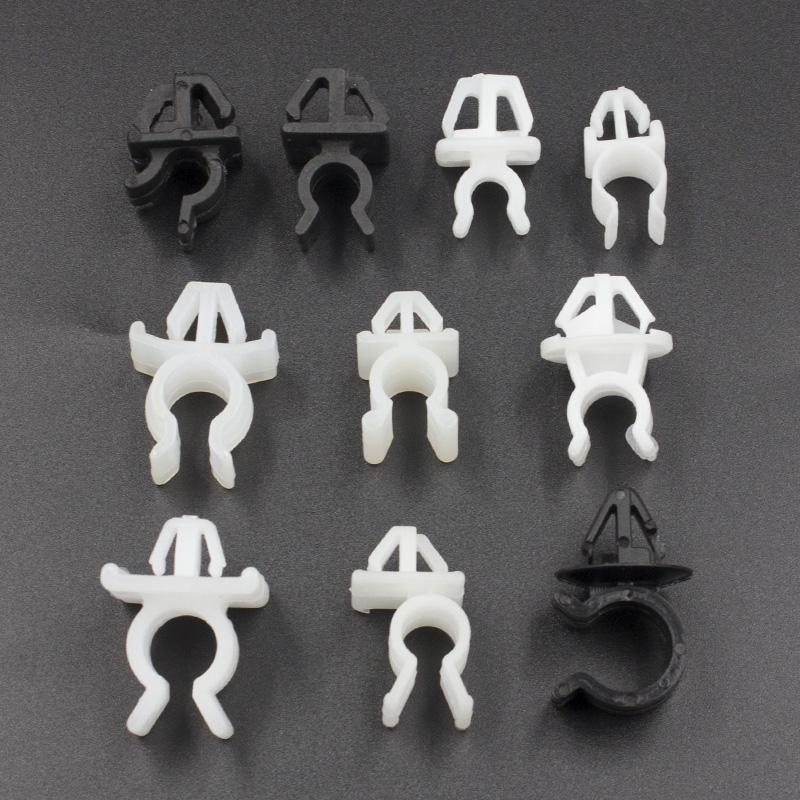 20 PCS Car Fastener Hood Bonnet Prop Rod Support Clip nylon plastic retainer for Toyota Nissan Benz Hyundai Honda