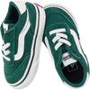 Vans Brooklyn Ls Casual Series Comfortable Versatile Durable Low-Top Walking Shoes Baby Shoes Green VN000DBQEME