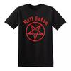 Футболка Hail Satan с изображением пентаграммы и звезд рок-гота, нечестивый сатанинский дьявол, панк-топ, футболка класса люкс, подходит как мужчинам, так и женщинам, топ Y2k