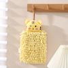Hand Towel Toilet Hand Towel Household Super Thick Towel Cute Chenille Quick-drying Hand Towel Thick