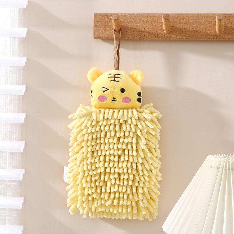 Hand Towel Toilet Hand Towel Household Super Thick Towel Cute Chenille Quick-drying Hand Towel Thick