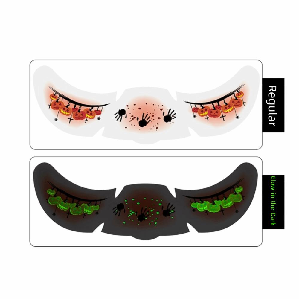 Water Transfer Printing Face Sticker Freckles Simulated Halloween Makeup Sticker  Stage Prop
