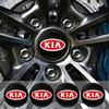 AAND1 4pcs 56mm Car Wheel Center Hub Cap Badge Emblem Decal Wheel Sticker For Kia Rio 3 4 Ceed Cerato Sportage Soul Sorento K2 K5 Flip