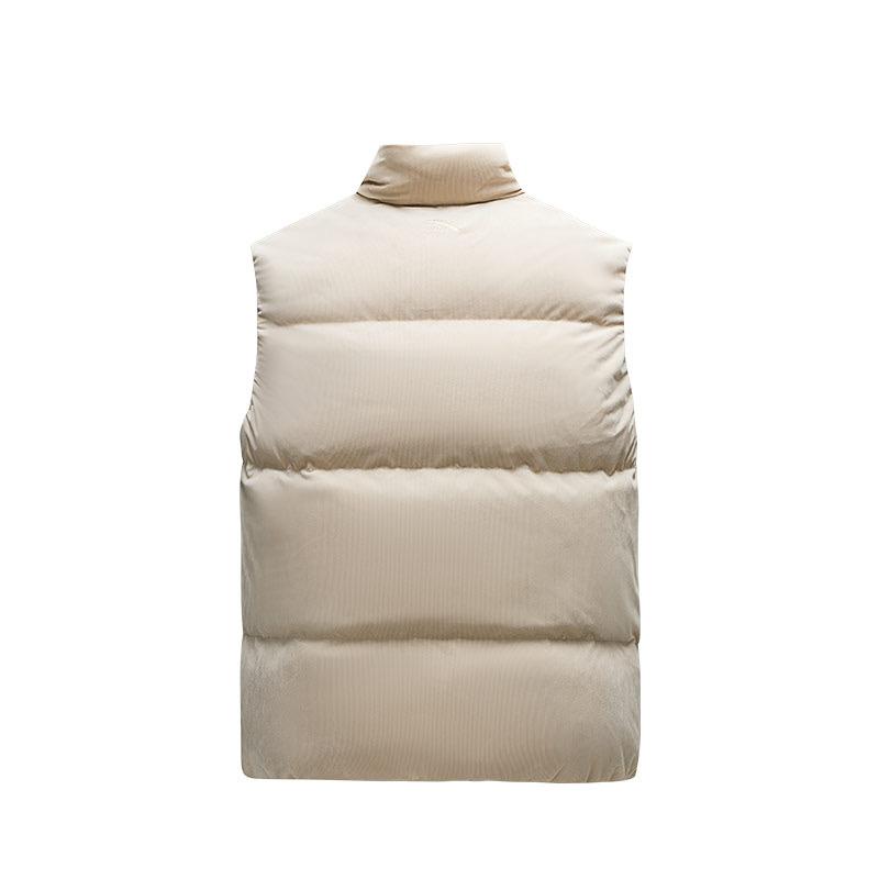 Anta Жилет женский с воротником-стойкой серии Life, свободный, однотонный, на молнии, розовый 162448901-1