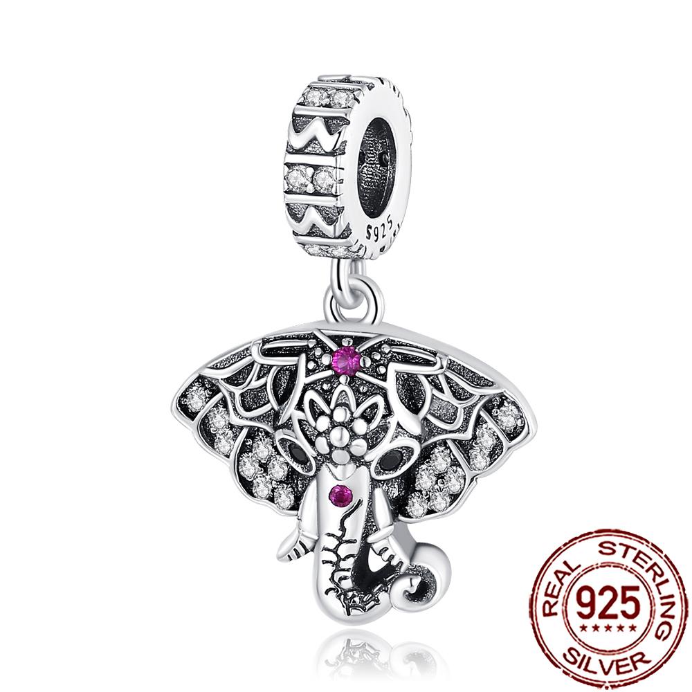 New Charms 925 Silver Cat Dog Flamingo Chameleon Axolotl Animal Beads Fit Bracelet Necklace Women DIY Jewelry