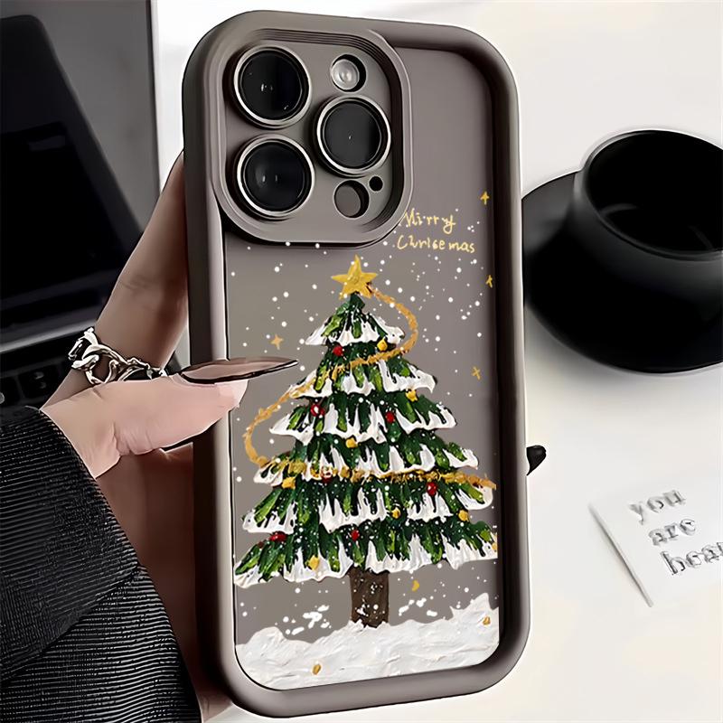 Силиконовый чехол для телефона 'Рождественская елка' для Xiaomi Redmi Note 14 13 12 11 Pro Plus 4G 5G 12S 11S 10S 10 9 9S 8 14C 13C