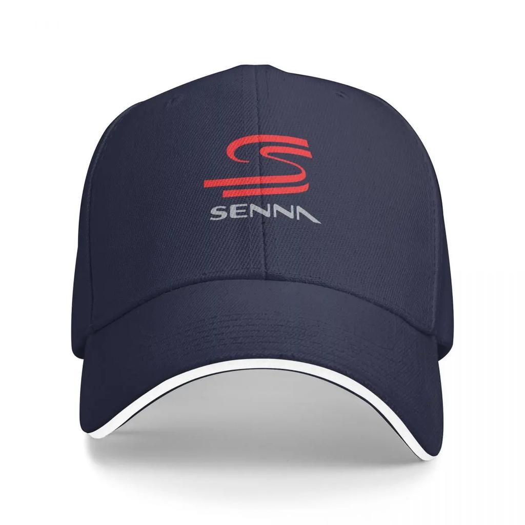 Ayrton Senna Logo Baseball Cap Christmas Hat Icon Golf Wear Men Women's