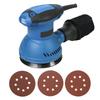 Профессиональный шлифовальный станок 320 Вт, портативный электрический шлифовально-полировальный станок со съемным пылеуловителем