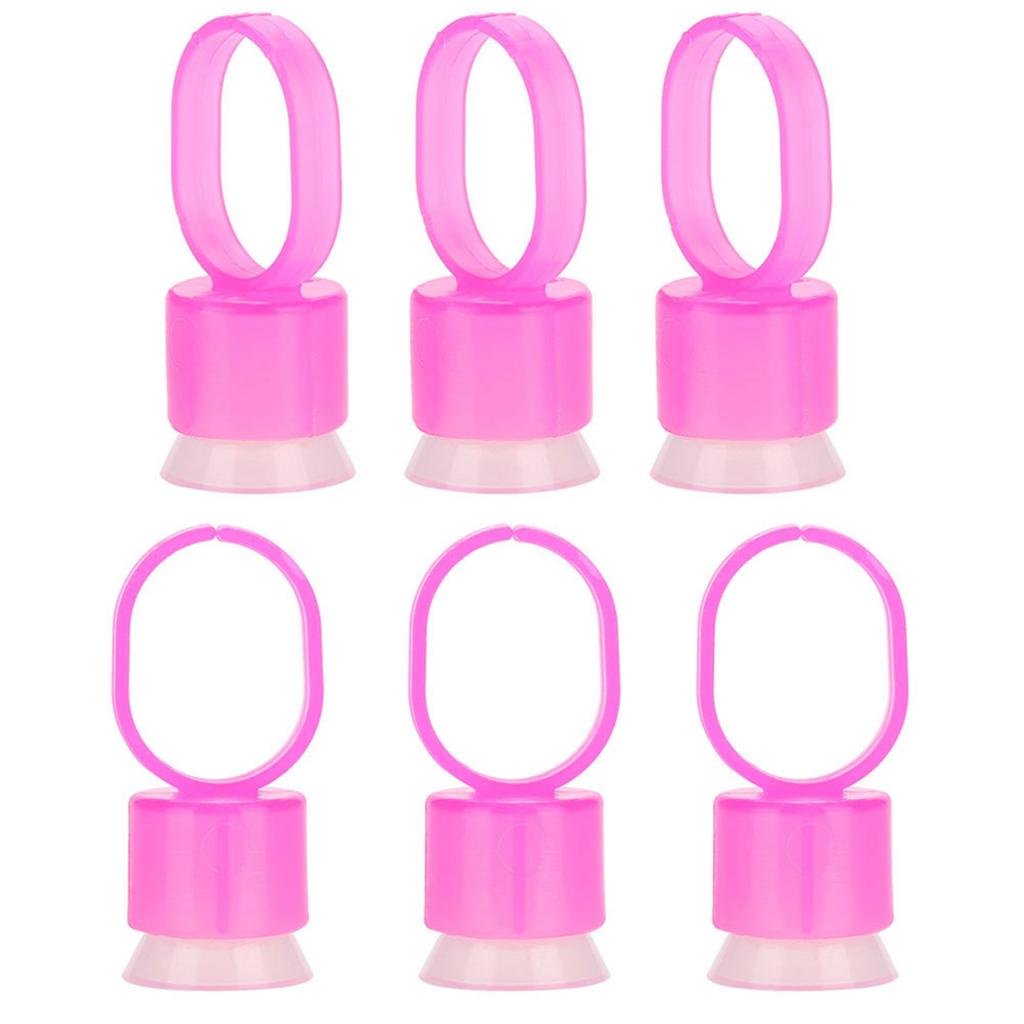 Disposable Tattoo Ink Ring Cups With Sponge Pigment Holder Permanent Makeup