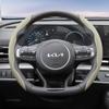 Подходит для Kia, дышащая перфорированная кожаная накладка на руль, сегментированная, нескользящая, прочная, для Ceed Picanto Sportage Optima Ev3 Rio 3 Cerato