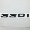 3D ABS Матовый Черный 320i 323i 325i 330i 335i Задний Багажник Наклейки Буквы Шильдики Логотип Для BMW 3-серии F30 F31 F34 E90 E46 tw2