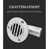 AndyMarine Stainless Steel Durable Deck Drain Cockpit Drain Scupper Plug Drainage Boat Accessories Marine Hardware