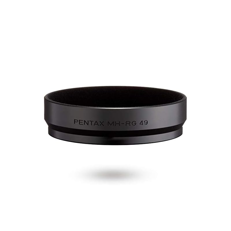 Алюминиевая бленда Pentax MH-RG49 (черный) [Только для объектива HD PENTAX-FA 43mmF1.9 Limited Черный] [Высококачественная Металлическая Бленда, Черная] [Уменьшенные Внутренние