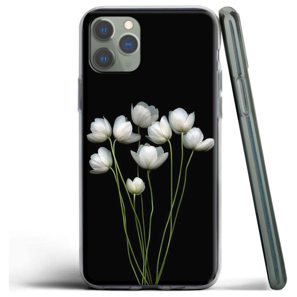 Красивый силиконовый чехол со светящейся розой для Apple iPhone 12 Mini 11 Pro SE XS X XR Max 8 7 6S 6 Plus 5S