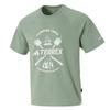 Adidas Terrex Ss25 Logo Letter Crew Neck Raglan Short Sleeve T-Shirt Men T-Shirt Green JI8316