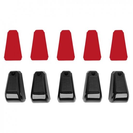 5X Габаритный огонь на крышу кабины для Peterbilt Kenworth Freightliner LED Белый/Янтарный