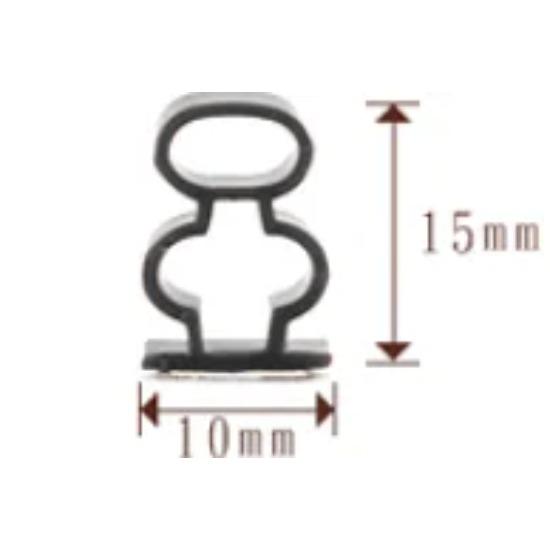 6M силиконовая резиновая уплотнительная лента для дверей, окон, звукоизоляционная лента, самоклеящаяся лента 10x1/6/8/10/12/15 мм, оконная фурнитура