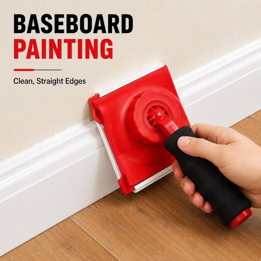 Wall Ceiling Paint Edger Brush Latex Paint Corner Trimmer Roller for Interior Wall Decoration Repair Painting Tool