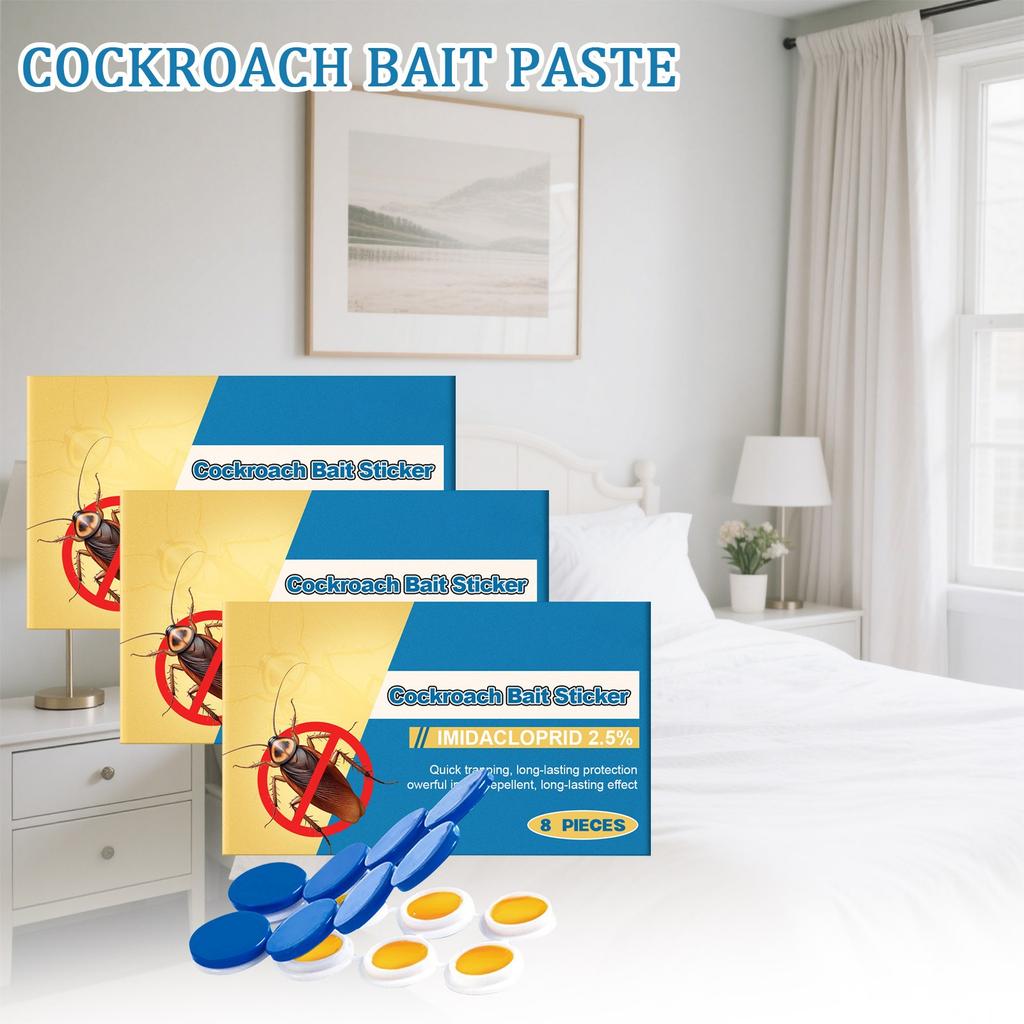 Инсектициды отпугивают тараканов Бытовые инсектициды Эффективные инсектициды без запаха, подходящие для домашних животных(8шт/1коробка)