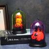 LED Halloween Pumpkin Lights Frightening Horror Prop Funny Skull Lamp