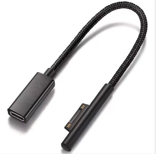 Кабель для быстрой зарядки USB-C для Microsoft Surface Pro/Book/Tablet мощностью 65 Вт