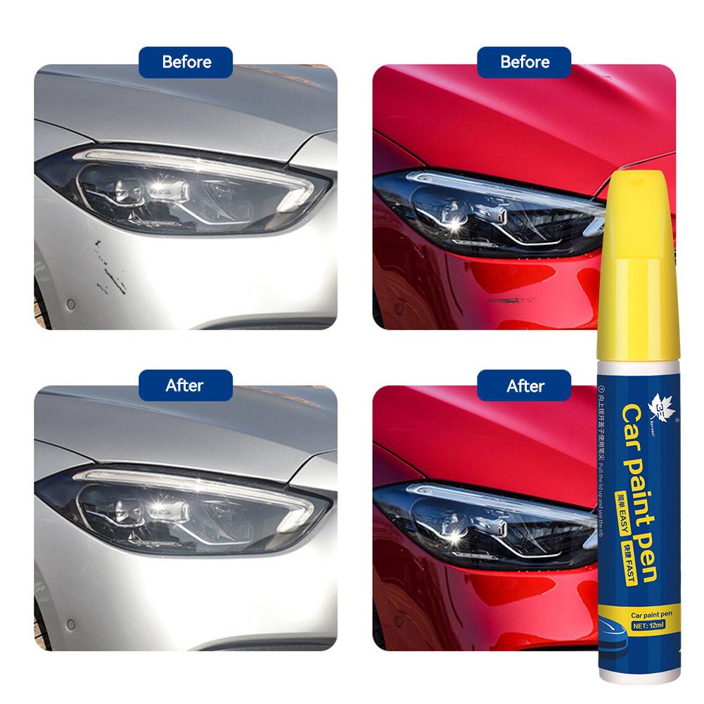 12 мл ручка для покраски автомобиля средство для ремонта царапин средство для подкраски автомобиля ручка для заполнения лакокрасочного покрытия аксессуары для ухода за лакокрасочным покрытием