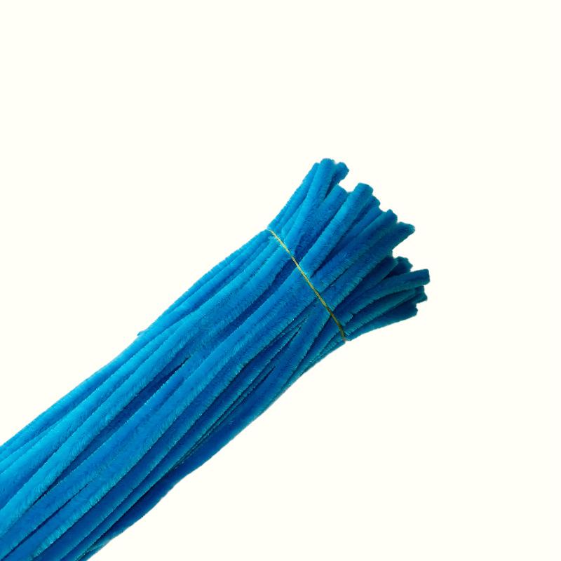 8mm Macaron Color Encrypted Twist Ties Chenille Stems for DIY Toys