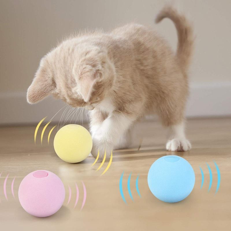 Call Cat Toy Ball Интерактивный мяч Гравитационный мяч Зоотовары Cat Toy Ball со звуком Attract Cat