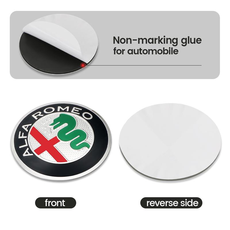 56mm Car Wheel Center Hub Cap Rim Cover Emblem Sticker For Alfa Romeo Mito Brera 147 Giulietta 159 156 Stelvio Sportiva Giulia