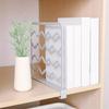 31.5*26.7*3cm 2pcs Hook Type Wardrobe Shelf Dividers,Clothes&Books Organizer with Partitions for Saving Space.