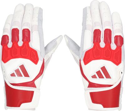 Перчатки для бейсбола adidas TOP 2 Белый x Красный O LBG305 (1164)