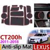 Противоскользящий коврик для ворот, резиновая подставка для Lexus CT200h 2011 2012 2013 2014 2015 2016 2017 2018 A10 Lexus CT 200h аксессуары